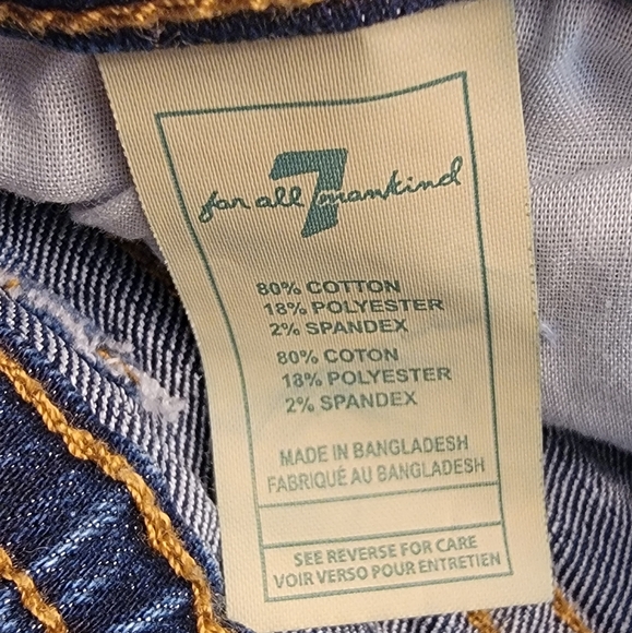 Seven for All Mankind Infant Jeans - Size 12M - Picture 6 of 9